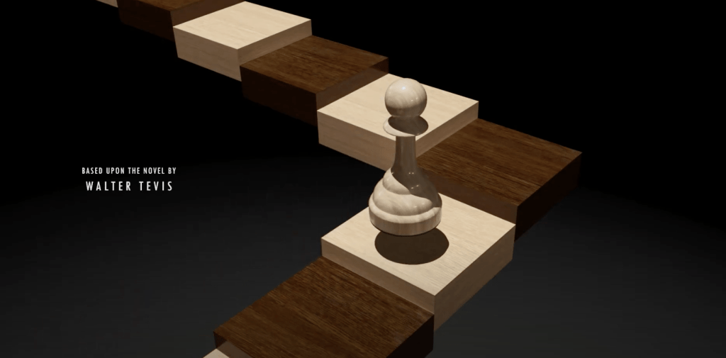 Title Design for Queen's Gambit by Saskia Marka